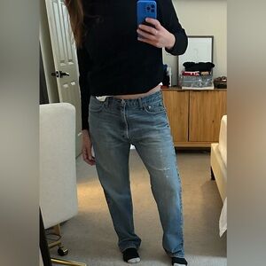 Levi's 505 denim jeans